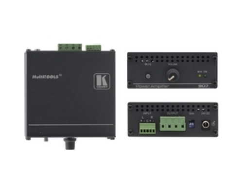 KRAMER  11-70817090  907                 Stereo Audio Power Amplifier, 40W Per Channel