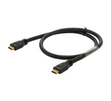 HUBBELL PREMISE WIRING  HDPC06BK                 Cable Assembly, HDMI, #24AWG, Patch, Black, 6’Length