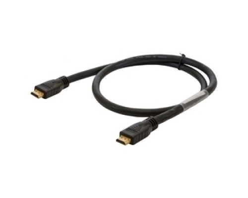 HUBBELL PREMISE WIRING  HDPC06BK                 Cable Assembly, HDMI, #24AWG, Patch, Black, 6’Length