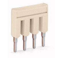WAGO CORPORATION  2000-403   Push-in Type Jumper Bar, Insulated 3-way, Light Gray