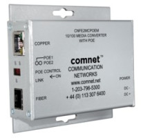 COMNET COMMUNICATION NETWORKS  CNFE2MCPOEM   Ethernet Media Converter, 2-Port, 10/100 Mbps Ethernet, 4.1
