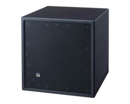 TOA ELECTRONICS INC  FB-120B                 Speaker Subwoofer System, 8 Ohm Impedance, 90 dB Sensitivity, 600 Watt, 40 to 1200 Hertz, 408 MM Width x 450 MM Depth x 408 MM Height, Plywood, Surface Treated Steel Plate, Black