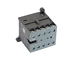 ABB  B7-40-00-84   4 pole, amp, miniature contactor for resistive and slightly inductive loads, 110-127 V AC coil and screw terminals