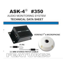 LOUROE ELECTRONICS  LE-345  ASK-4 350                 Audio Monitoring System