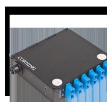 CORNING SPH-12OTR-1259H  Integrated Single-Panel Housing12 F, bottom-mounted OptiTip adapter, front-mounted SC duplex adapters, Single-mode OS2