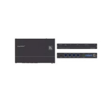 KRAMER  10-80359090  VM-4HDT                 HDMI Video Extender Distributor, HDMI to HD Base-T, 1-Input/4-Output, 2-Port, 5.2 Volt DC, 4 Ampere, 130 to 230’ Extension Line, 7.38