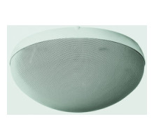 TOA ELECTRONICS INC  H-2EX                 Interior Design Speaker, 2-Way, Surface Mount, 70/100 Volt, 12 Watt, 100 to 20000 Hertz, 16 Ohm, 88 dB, 268 MM Diameter x 111 MM Height, ABS Plastic White Frame