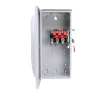 SIEMENS  US2:GNF323R  GNF323R   Safety Switch, General Duty, Non-Fused, 240 Volt AC, 100A, 30 HP at 3 Phase, 20 HP at 250 Volt DC, 2/3 Pole, 3 Wire, NEMA 3R, For Outdoor