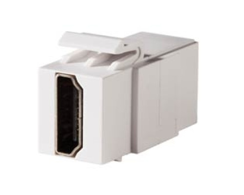 ORTRONICS  KSHDMI                 Keystone, HDMI, Feed-Thru, Fog White