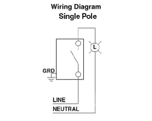 LEVITON  3031-2W                 30 Amp, 120/277 Volt, Toggle Single-pole AC Quiet Switch, Extra Heavy Duty Grade, Self Grounding - White
