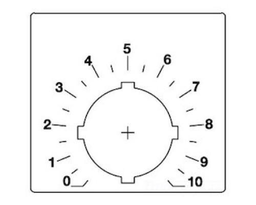 ABB  SK 615 562-87   LEGEND PLATE SYMBOL
