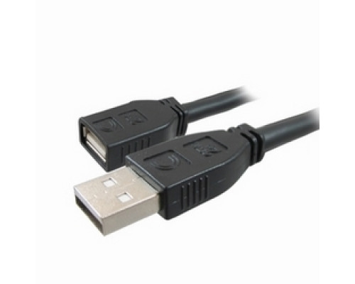 COMPREHENSIVE CONNECTIVITY  USB2-AMF-50PROAP                 Pro AV/IT Active Plenum USB A Male to A Female Cable 50ft