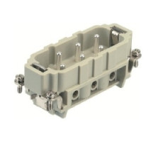 HARTING  09310062601  9310062601                 Han HsB Male Insert: Han 6 HSB Male Insert Screw