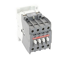ABB  A26-30-10-80   3 pole, 45 amp, non-reversing across the line contactor with 230-240V AC coil and 1 NO auxiliary contact
