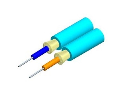 COMMSCOPE ENTERPRISE SOLUTIONS  760031104  P-002-ZC-5K-F16AQ   Fiber Cable, 1.6 mm Plenum Zipcord, 2 Fiber LazrSPEED 550 OM4 Multimode