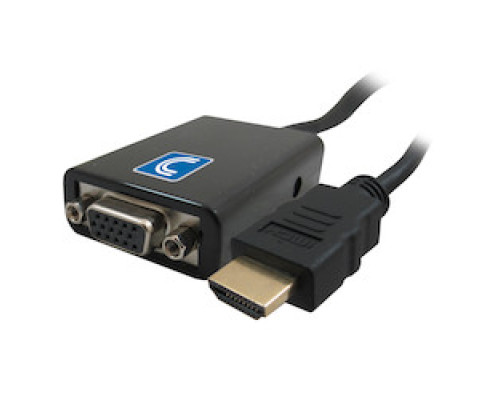 COMPREHENSIVE CONNECTIVITY  HDAM-VGAF                 HDMI A Male to VGA Female with Audio Converter
