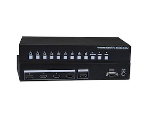 NETWORK TECHNOLOGIES/IN OH  SPLITMUX-HD-4LC                 Low-Cost HDMI Quad Screen Splitter/Multiviewer