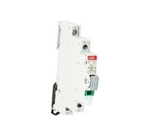 ABB  E217-16-10D48   16 amp rated at 250 V AC, E217 green luminous pushbutton with 1NO contacts