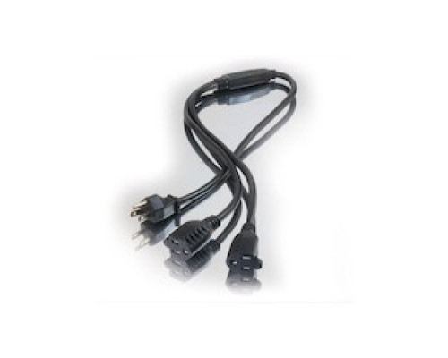 C2G  CG29805  29805                 3 ft. 1 To 2 Power Cord Splitter