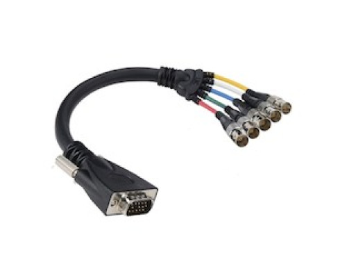 LIBERTY AV  E-VGAM-5BNCF-.5                 Liberty Brand Molded Pre-made Cable Assemblies