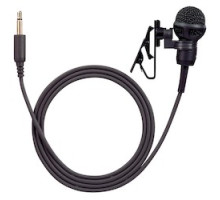 TOA ELECTRONICS INC  YP-M101                 Wireless Microphone, Unidirectional, Tie Clip, Electret Condenser, 3.5 MM Monaural Plug Connector, 115 dB SPL, -66 dB, Dark Gray