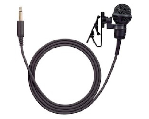 TOA ELECTRONICS INC  YP-M101                 Wireless Microphone, Unidirectional, Tie Clip, Electret Condenser, 3.5 MM Monaural Plug Connector, 115 dB SPL, -66 dB, Dark Gray