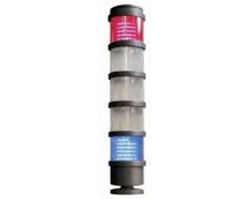 EDWARDS SIGNALING 270MDA1224ADB 78264032645  StackLight TM 200 Class, 70mm Clearview TM , Magnetodynamic Acoustic, IP54 , black