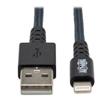 TRIPP LITE M100-010-GY-MAX         Cat6 Cables, UTP Patch Cable RJ45 , M/M, PoE, Gigabit, Snagless, CMR-LP, Blue, 15.24 m