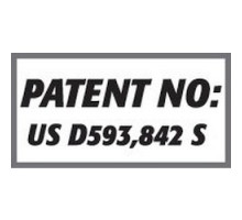 VANCO  120615                 Hinged Bulk Cable Wall Plates, Single & Almond