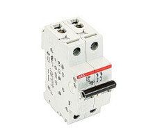 ABB S202-C2 2CDS252001R0024  Miniature Circuit Breaker, 2 Pole, 480Y/277 V AC, Tripping characteristic C 2A @ 30 deg C