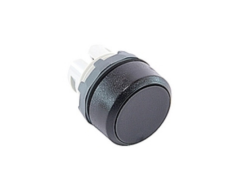 ABB  MP1-10B   Push Button 22mm Black Moment Black Bezel