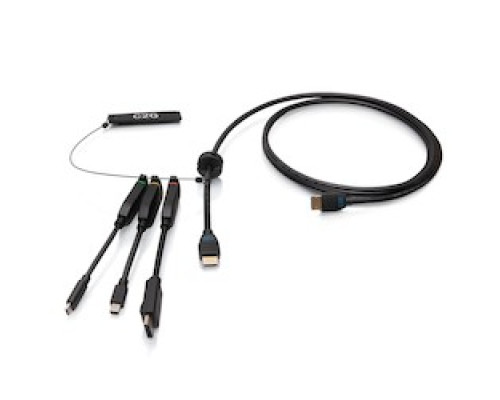 C2G  C2G30052                 6ft Premium HDMI Dongle Ring DP mDP USBC