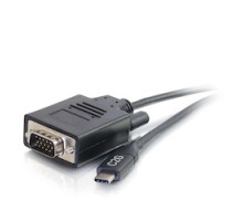 C2G  CG26895  26895                 6 ft. USB-C To VGA Video Adapter Cable