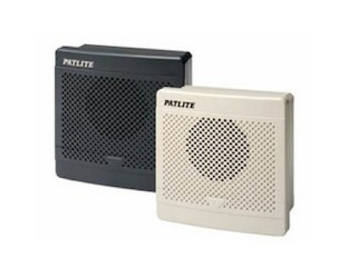 PATLITE USA CORPORATION BK-24E-K  8-channel alarm with 32 pre-programmed sounds. Color: Dark gray