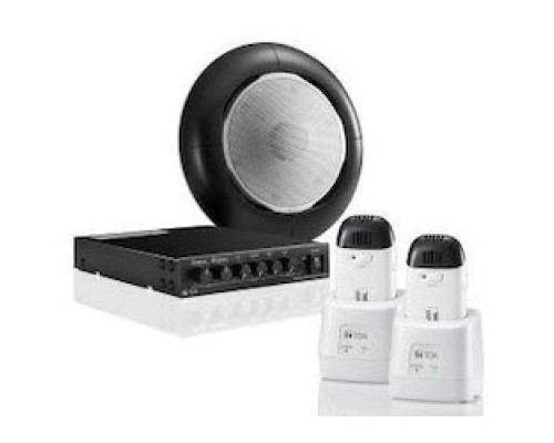 TOA ELECTRONICS INC  IR-800KIT4                 Classroom System Kit, #4, Includes Infrared Wireless Speaker, Infrared Wireless Tuner, Infrared Wireless Microphone, Battery Charger, Ni-MH Battery, Cat 5E Ethernet Cable