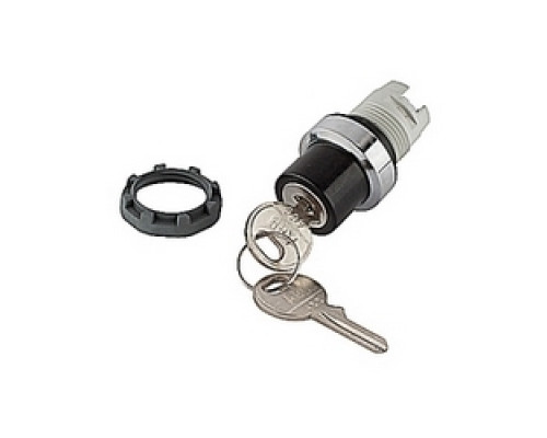 ABB  M2SSK3-301   Modular, key operated, 2 position, momentary with spring return from C to B, non-illuminated selector switch