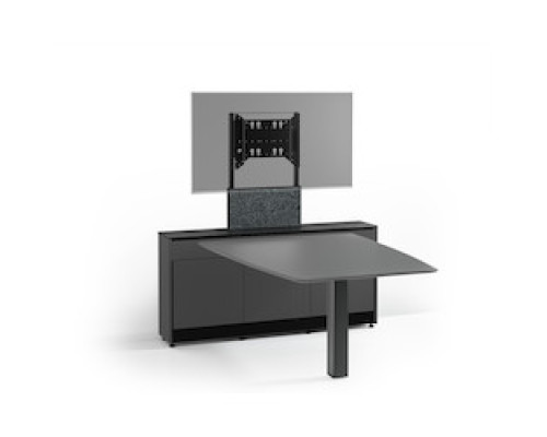 SALAMANDER DESIGNS  UB/D1/338AM1/SG/SSG                 Unifi Huddle 3-5 Person Table Solution with Single Display Mount