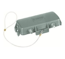 HARTING  09300165426  9300165426   Han B Accessories: Han B Protect Cover Die Cast for Hood PG