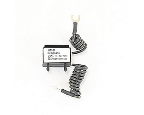 ABB  RV-BC6/250   50-250V DC operated surge suppressor with cable lug connection type for BC6 and BC7 miniature contactors