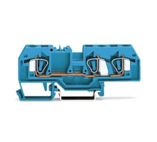 WAGO CORPORATION  282-684   THROUGH TERMINAL BLOCK 3-CONDUCTOR 24-10 AWG  FOR EX I - BLUE