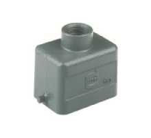 HARTING  09300061440  9300061440   Han B Hoods: Han B Hood Top Entry LC 2 Pegs PG 13.5