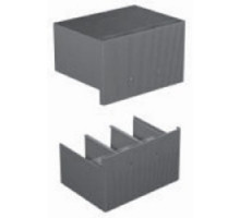 ABB  KT4HTC-3   High-profile 3-pole terminal cover for fixed breakers used on T4 high-profile circuit breaker