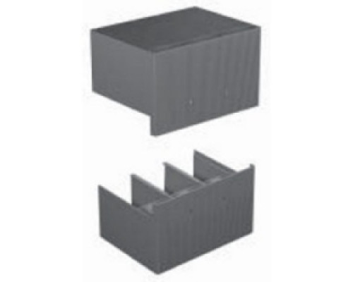 ABB  KT4HTC-3   High-profile 3-pole terminal cover for fixed breakers used on T4 high-profile circuit breaker