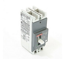 ABB  A1N100TW-2   2 pole, 100 amps rated at 240V AC and 250V DC, fixed trip point molded case circuit breaker, with a thermal magnetic trip device and 25kA at 240V AC and 10kA at 250V DC interrupt current rating