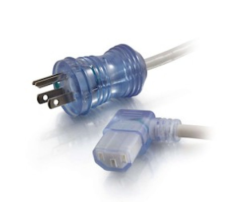 C2G  CG48052  48052                 15 ft. 16AWG Hospital Power Cable, 5-15P-C13R Clear