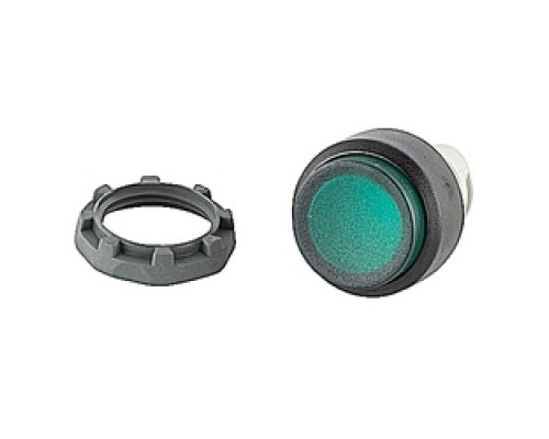 ABB  MP3-11G   22mm Modular - Illum Pushbutton MOM, Extended, Illuminated Green