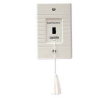 TEKTONE SOUND & SIGNAL  SF117/2C                 Emergency Switch, 2PDT, 1-Gang, Wire Lead Connection, 6’ Nylon Cord, 2.75