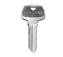 SARGENT  6275RL                 Cylinder Lock Key Blank, 6-Pin, RL Keyway