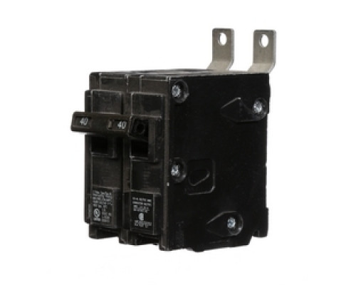 SIEMENS  US2:B240   Molded Case Circuit Breaker, Common Trip, Thermal Magnetic, Panelboard Mount, 2 Pole, 120/240 Volt AC, 40A, 10 kA Interrupting Rating