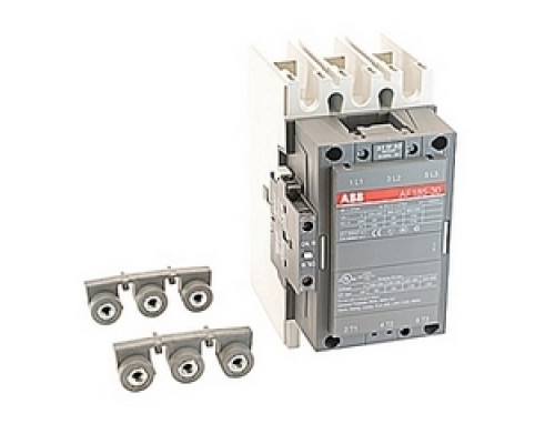 ABB  AF110-30-00-69   3 pole, 150 amp, non-reversing contactor with a 48-130V AC/DC coil and no auxiliary contacts